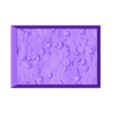 Rocks021_60x40mm_rect_base_hollow_PRINT.stl Square and Rectangle Bases Set – Rocks 21 Texture (20–150mm) | Perfect for Tabletop Wargames & RPG's