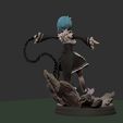 wip13.jpg Rem 3d Druck Statue Diorama - Re Zero Figur