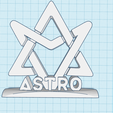 astroname.png K-pop, P-pop, C-pop, Thai, Logos Collection 1 Logo Decor Display Ornament