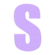 S.stl English Alphabet 26 letters