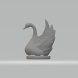 1.png Water Swan 3D print model