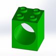 marble_brick_02x02_tunnel.JPG Fichier STL Bloc de construction en briques Marble Run - Ensemble BASIC・Objet pour impression 3D à télécharger