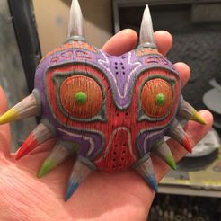 nn.jpg STL file majora's mask・3D printer design to download