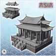 1.jpg Large asian temple with platform with railings and access stairs (32) - Asia Terrain Clash of Katanas Tabletop RPG terrain China Korea