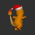 ZBrush-Document4.jpg pokemon charmander christmas