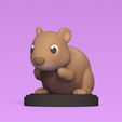 Cod184-Agouti-2.png 3D file Agouti・3D printer design to download