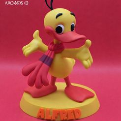 Alfred J. Kwak - Figurine 3D Infinity/Disney style (100 mm)