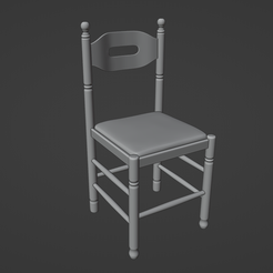 chair.png Wooden Chair