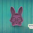 conejo-elegante.jpg Rabbit with glasses Rabbit with glasses Cookie cutter
