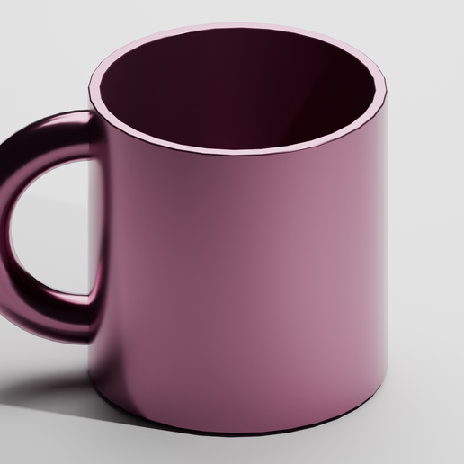 3D MUGFree OBJ File for 3D printingCults
