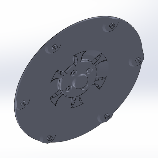 Ecoflow blade disc blade 3D model