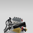IMG_7570.png 1/64 HEMI 4 cylinder Turbo Drag Engine Half Hemi Straight 4