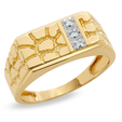 1-3.png Gents Diamond  Nugget Ring 24