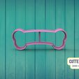 | CUTTERDESIGN COOKIE CUTTER MAKER Be Fichier STL Découpeur d'os pour biscuits M1・Objet imprimable en 3D à télécharger