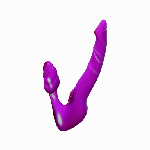 umschnalldildo gif Strap-On-Doppel-Vibrator - Penetration und Vibration! main image 1