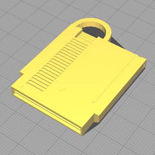 NES Keychain 3D model