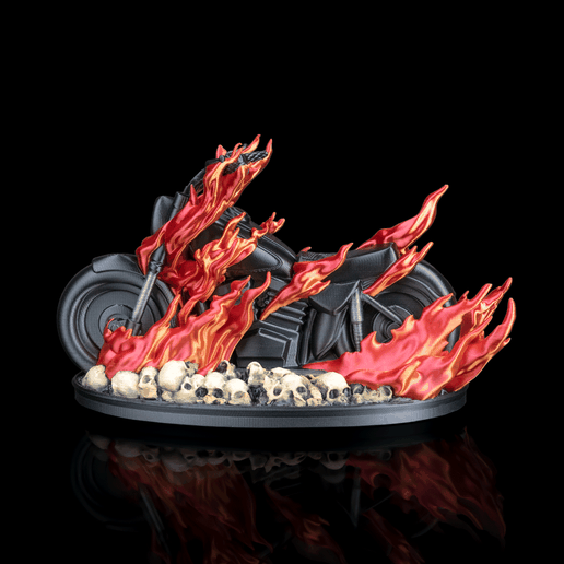 🚗 Hell Ride・ STL File for 3D printing・Cults