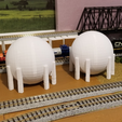Capture d’écran 2018-02-08 à 10.40.06.png Free STL file Natural Gas Tank (N-Scale)・3D print design to download