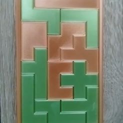 Rectangle-puzzle-brain-teaser-6.jpg Free 3D file Pentomino 6x10 - puzzle・3D print object to download