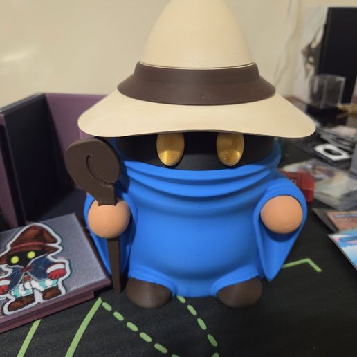 Black Mage Deckbox  - Final Fantasy MTG - Deck+Dice+Tokens3D PrintCults