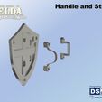 Folie11.jpg Hylian Shield from Zelda Breath of the Wild - Life Size