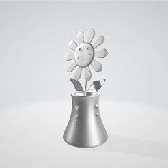 1.png Flower 3D model