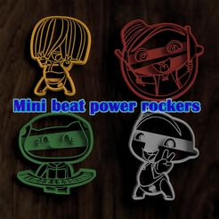 mini.jpg Set cutter cookie x4 mini beat power rockers
