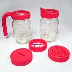 DSC_1599_-_clean_v1.jpg Fichier STL Accessoires pour Mason Jar・Objet pour imprimante 3D à télécharger