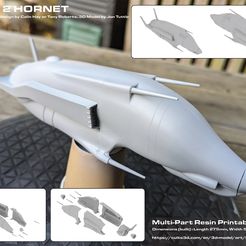 Hornet.jpg STL file Hornet・3D printing template to download
