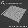 dorn-tank-1.png Dorn tank downside plate (with escape hatch/none)