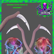 scyth1.png Gothic Hair Pin Kollektion COMMERCIAL