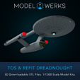 Dreadnought-3.jpg 1/1000 TOS and Refit Dreadnought