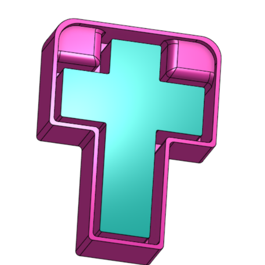 Cross Freshie STL 3D model