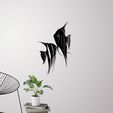 1.jpg STL file Angel fish wall art \ Decor・3D printer design to download
