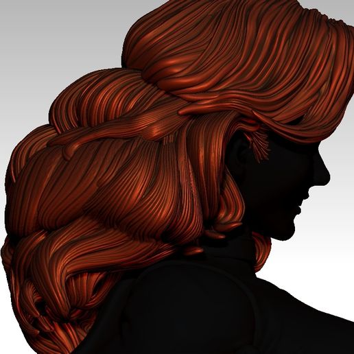 3D HAIR STYLE FOR GIRL 3D model