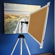 DSC_9355.jpg STL file DIY Softbox, Handmade softbox for photography, softbox holder・3D printable model to download