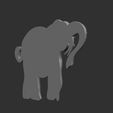 08.jpg Elephant Pendant V3  Printable Animal