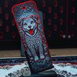 DSC01767.jpg Celtic Knot Dog - Hueforge Bookmark