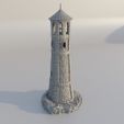 Medieval-LightHouse-2.jpg Medieval Lighthouse 28 MM Tabletop Terrain