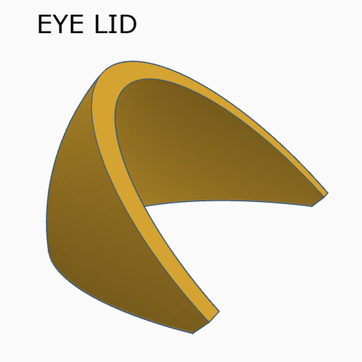 🐇 The Yellow Rabbit RGB Compatible Eyes・ STL File for 3D printing and ...