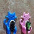 20240415_221915-Grande.jpg Cat toothbrush holder - Kitten toothbrush holder