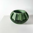 untitled-2075.jpg The Loso Planter Pot with Drainage | Tray & Stand Included | Modern and Unique Home Decor for Plants and Succulents  | STL File