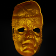 6.png Olmec Cosplay Face Mask 3D print model