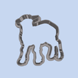 model-1.png American Pygmy Goat (1) COOKIE CUTTERS, MOLD FOR CHILDREN, BIRTHDAY PARTY
