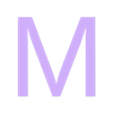 LetterBoard_M.stl Letter Board (Customisable)