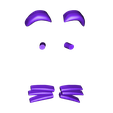 head_1_black.stl Cheshire Cat - MMU