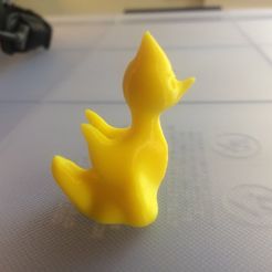 8168d30d07ab6983fe5a3704e261b808_display_large.jpg Free STL file Pissed Off Duck (Crazy Creature Series)・3D printing design to download