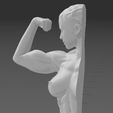 GIRL_BODYBUILDING_WALL.jpg Decoração de Parede Girl Bodybuilder Motivacional
