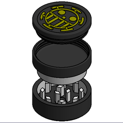 1.png STL-Datei SCHLEIFER EINTEILIG V1・3D-druckbare Vorlage zum herunterladen