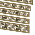 band4-1-02.JPG Greek key pattern strips 3D print model